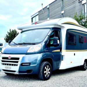 Camping-car FIAT Ducato 2.3JTD 130PS BÜRSTNER 55 ans ***LIT ÉLÉVATEUR*** (semi-intégré)