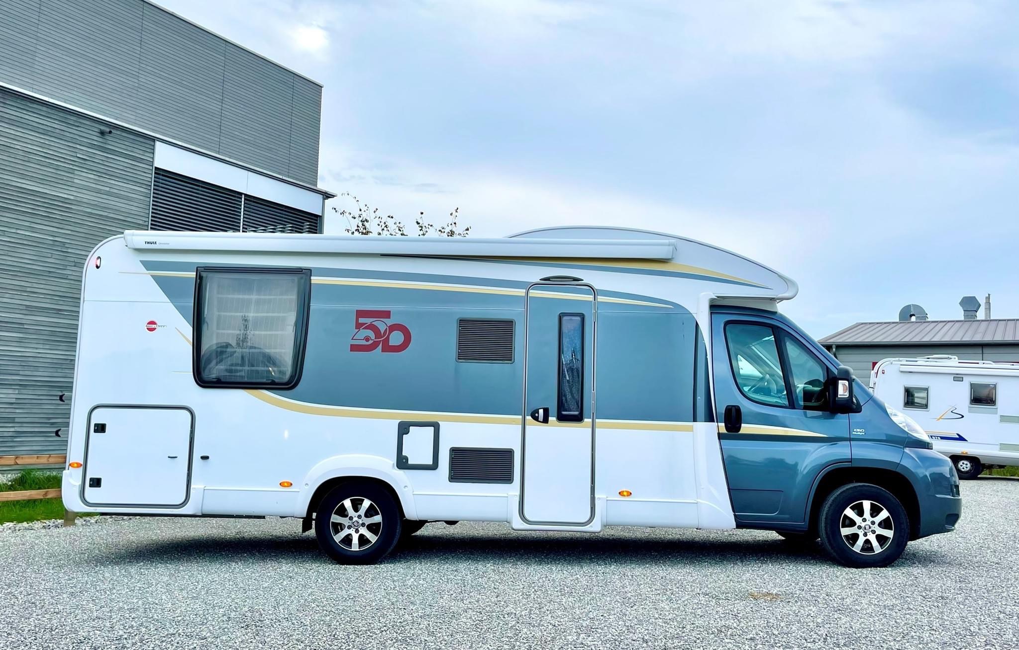 Camping-car FIAT Ducato 2.3JTD 130PS BÜRSTNER 55 ans ***LIT ÉLÉVATEUR*** (semi-intégré) – Image 2