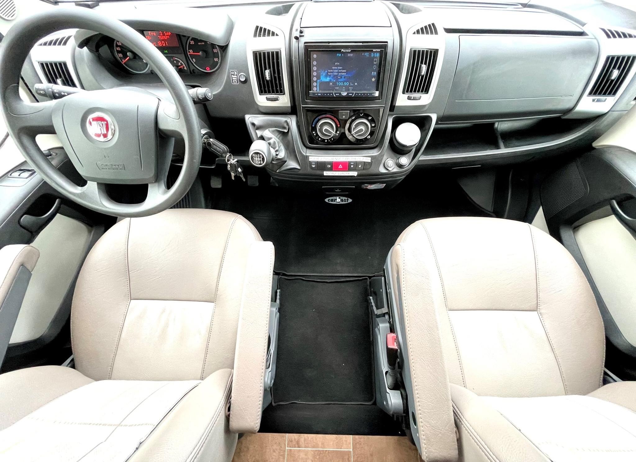 Camping-car FIAT Ducato 2.3JTD 130PS BÜRSTNER 55 ans ***LIT ÉLÉVATEUR*** (semi-intégré) – Image 15