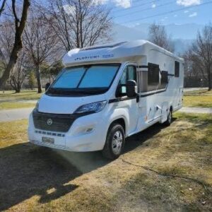 Camping-car FLEURETTE Florium Mayflower 74 LMF (Semi-intégré)