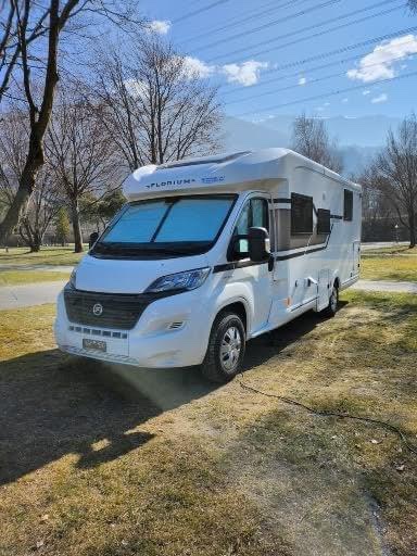 Camping-car FLEURETTE Florium Mayflower 74 LMF (Semi-intégré)